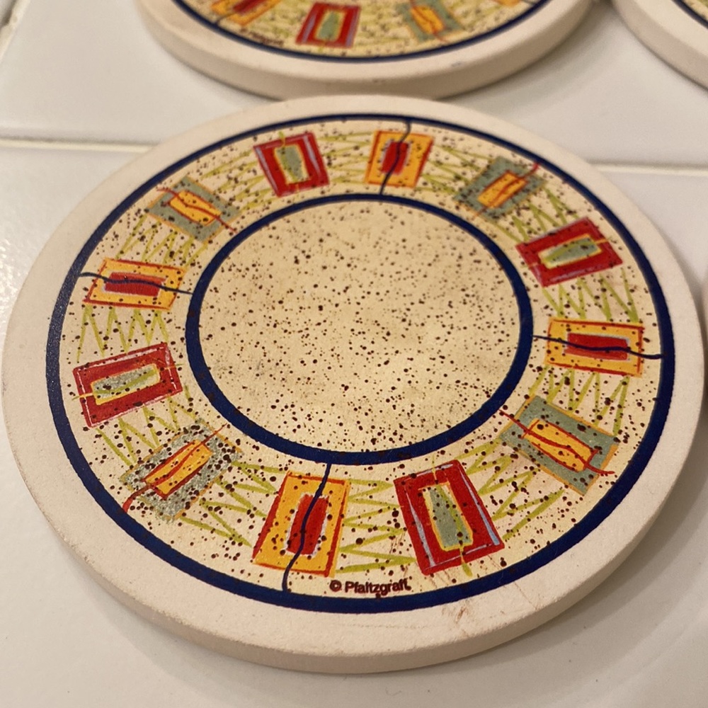 Pfaltzgraff Coaster Set - Picture 2 of 4